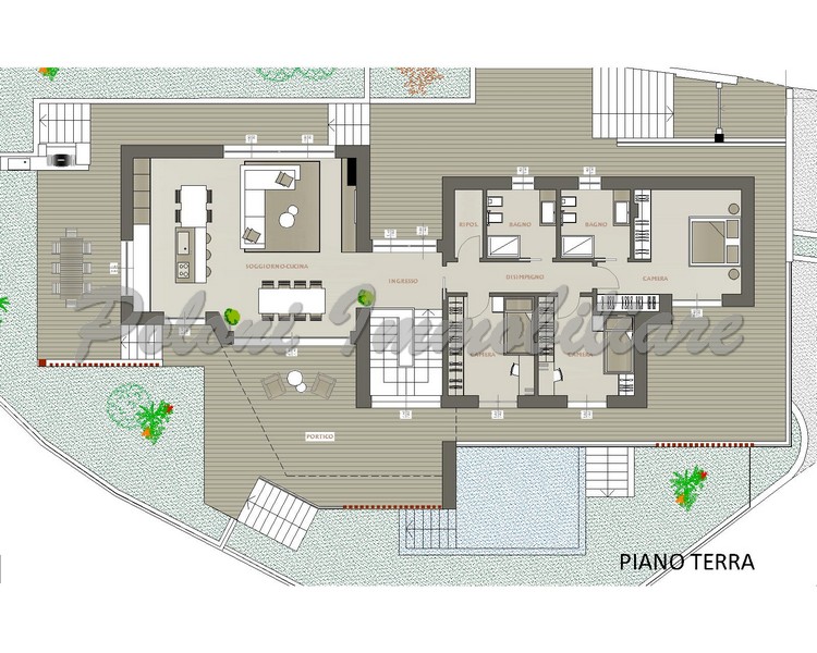 Cenate Sotto, nuova villa singola con piscina